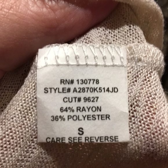 NWT Living Doll semi sheer Tunic❤️ - Picture 9 of 9